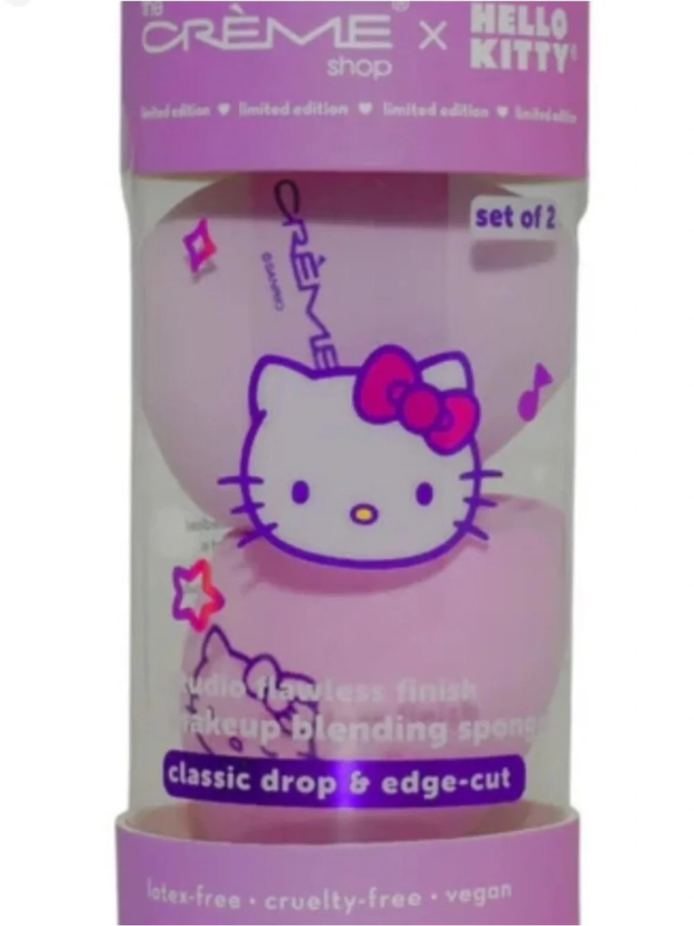 The Creme Shop x Hello Kitty Makeup Blending Sponges (2 pc set) NEW